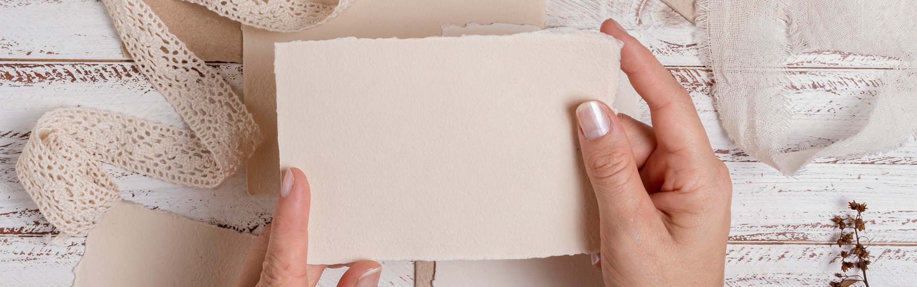 woman making decorations